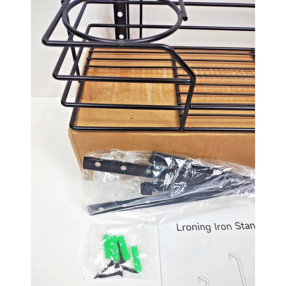 Ironing Board Hanger Over The Door Ironing Board Holder Door Mount Storage Black